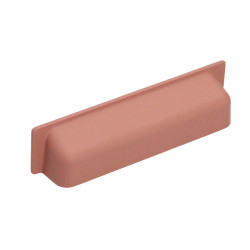 Ручка-ракушка Soft Touch, Пепельно-розовый, 96/116 мм, Shell, Модерн, Gamet, Польша, UP11-96-R211